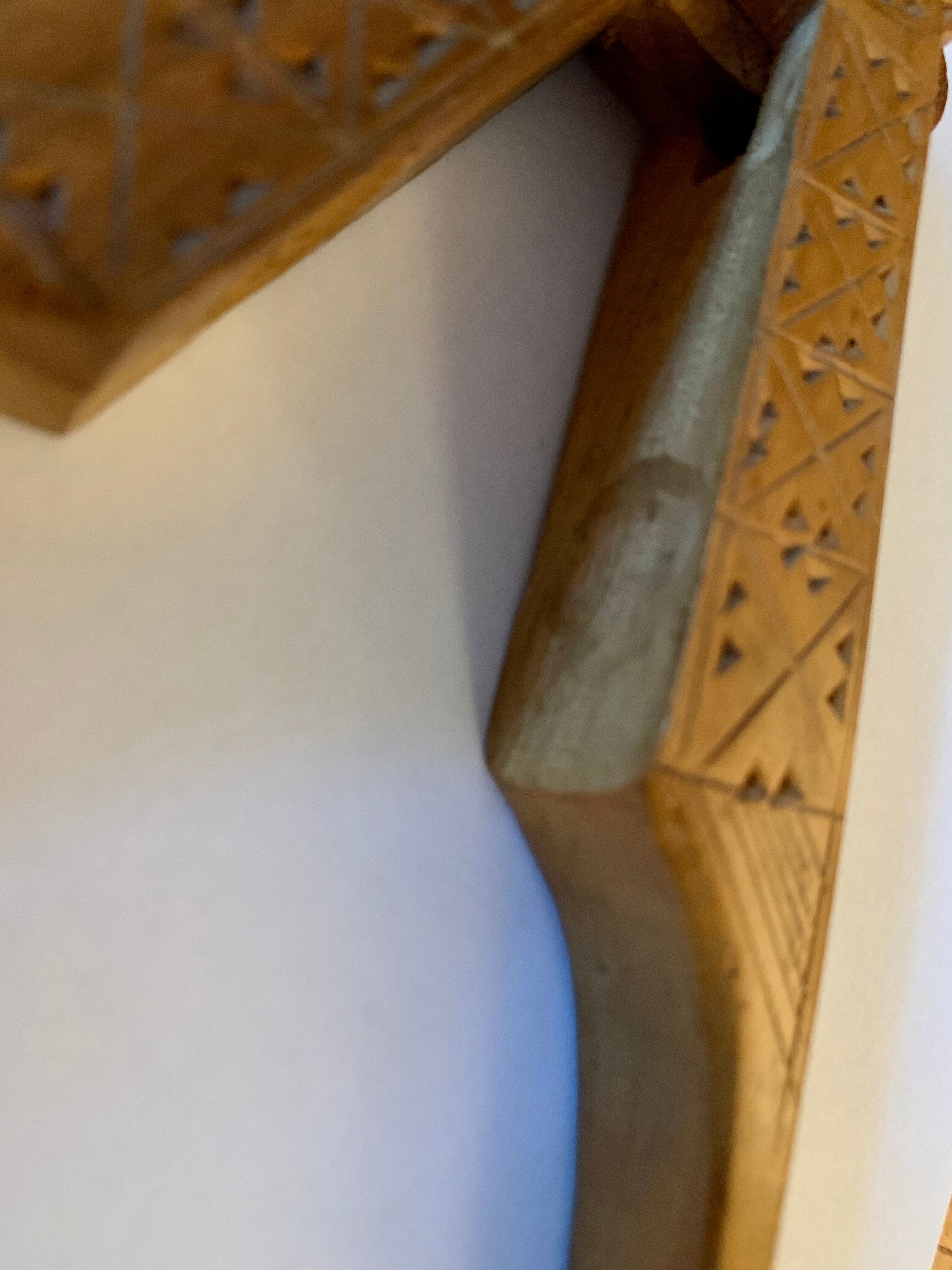 Carved wooden nutcracker