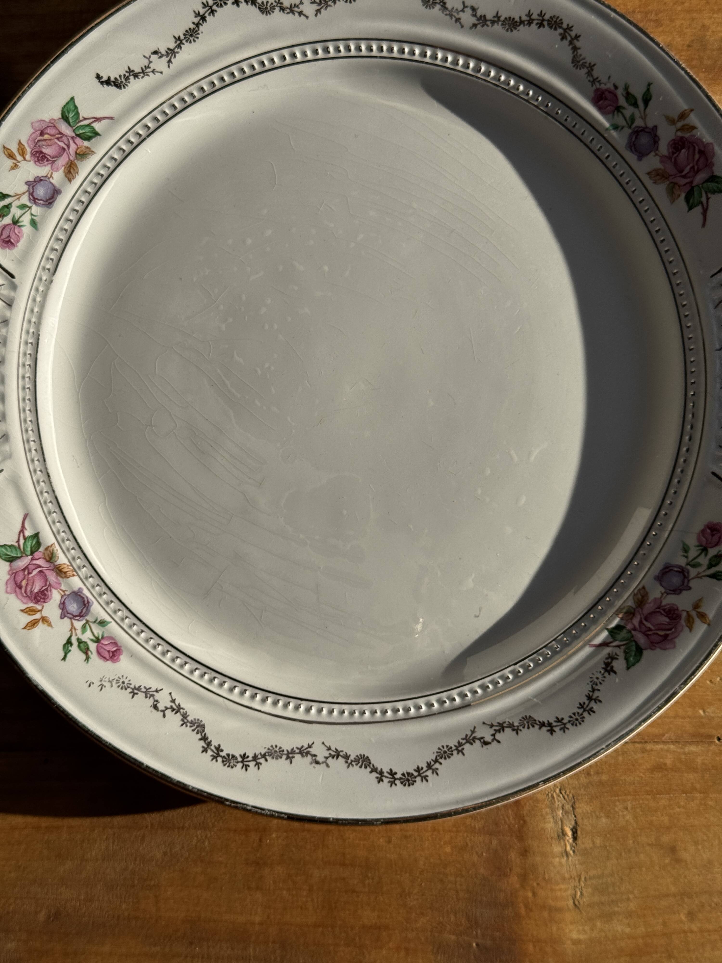 L'Amandinoise rose gold tart dish D30