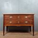Louis XVI style chest of drawers in walnut circa 1800