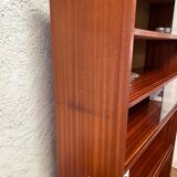 Vintage display cabinet bookcase shelf