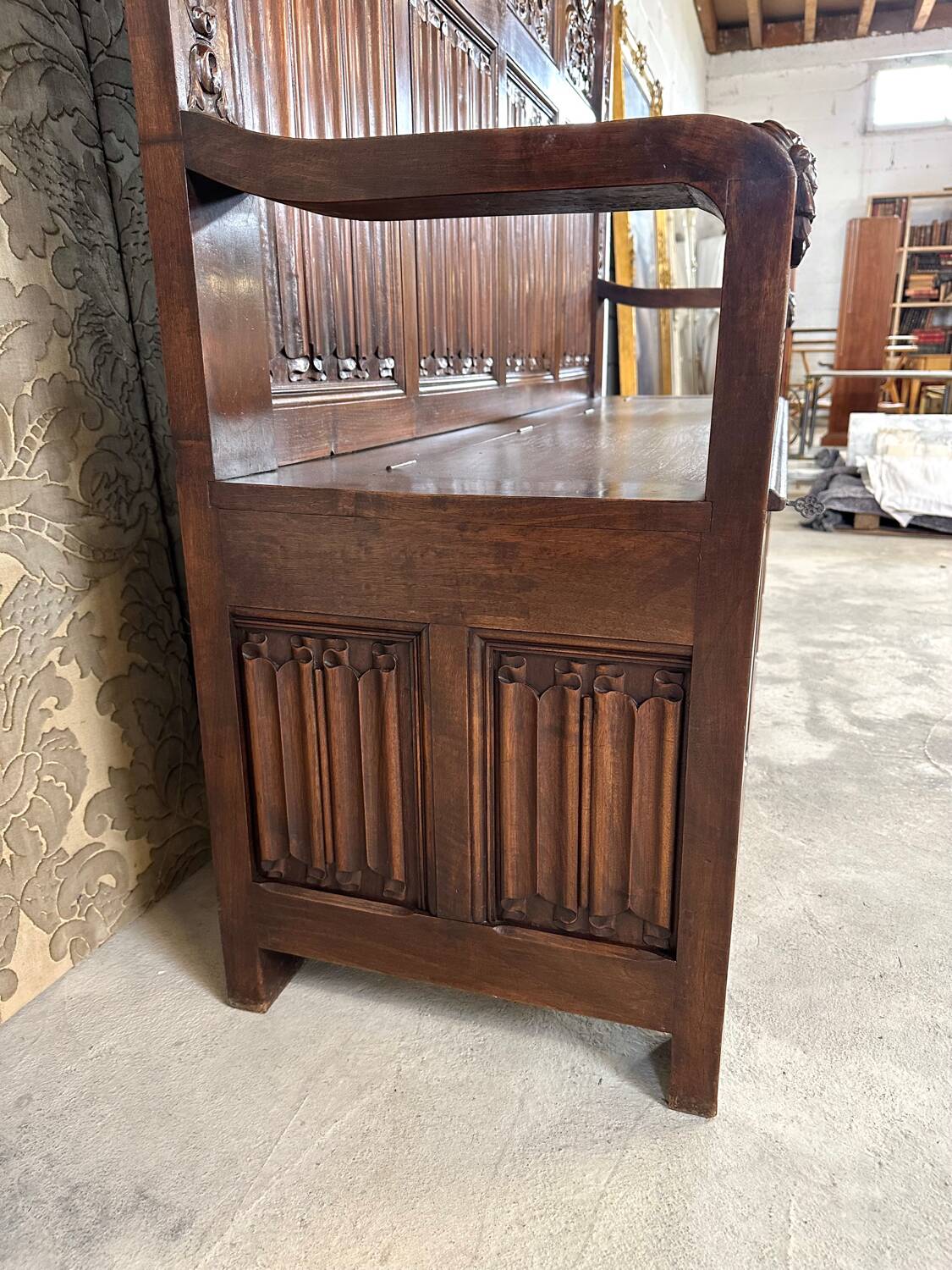 Renaissance style bank safe
