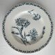 5 assiettes en terre de fer œillets K&G