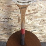 Old tennis racket Slazenger wood metal protection zephyr vintage