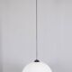 Vintage 1980s Plastic Pendant Lamp by Martinelli Luce