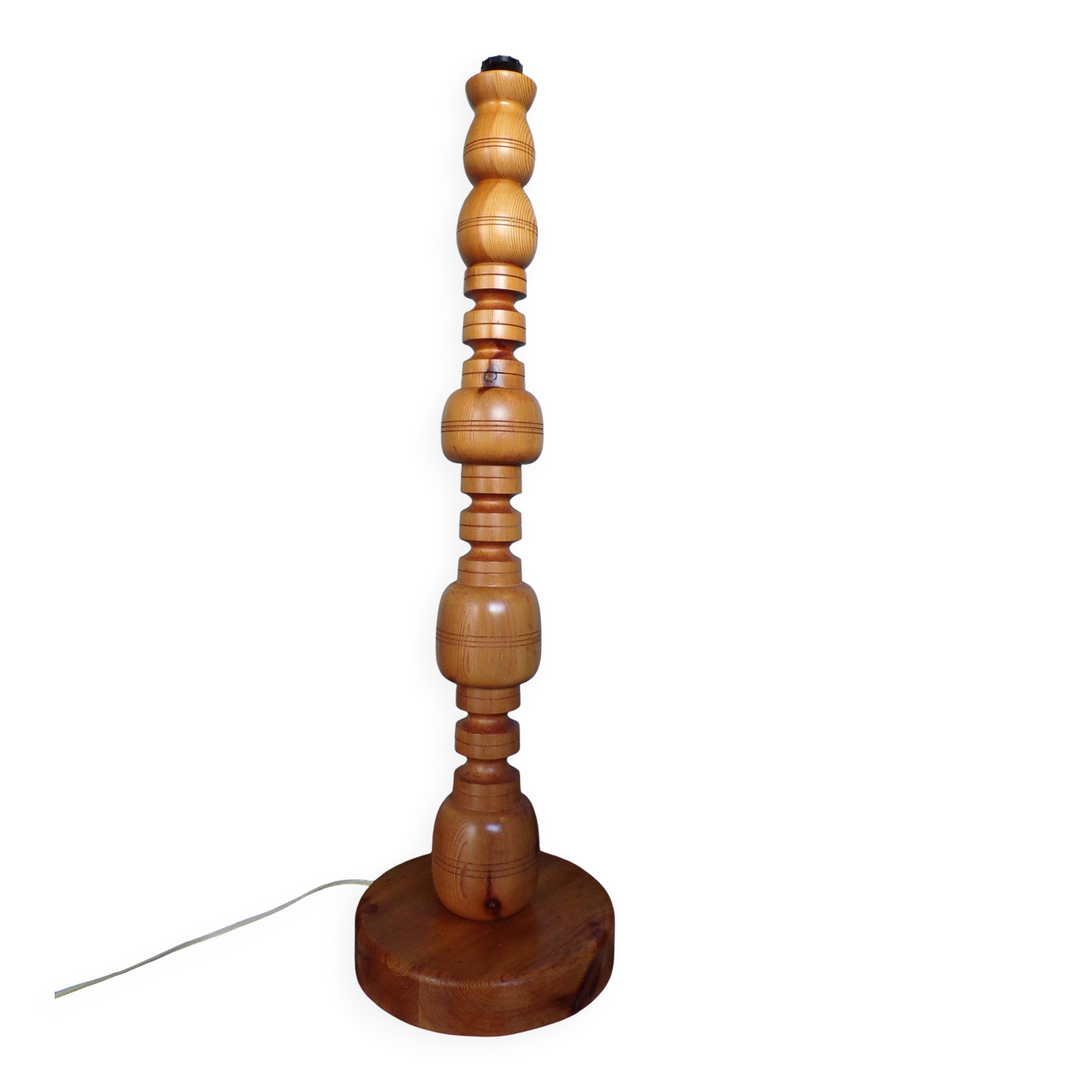 Lampadaire scandianve en pin