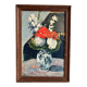 Reproduction painting of a Delft vase by Paul Cezanne