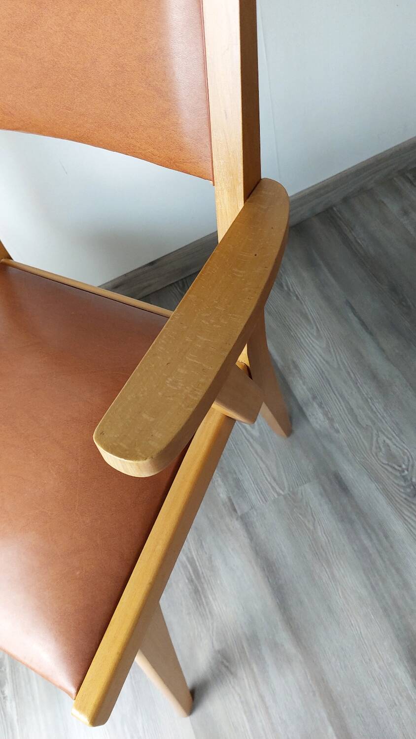 Fauteuil de bureau pieds compas
