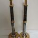 Pair of modernist lamps from the 80s.