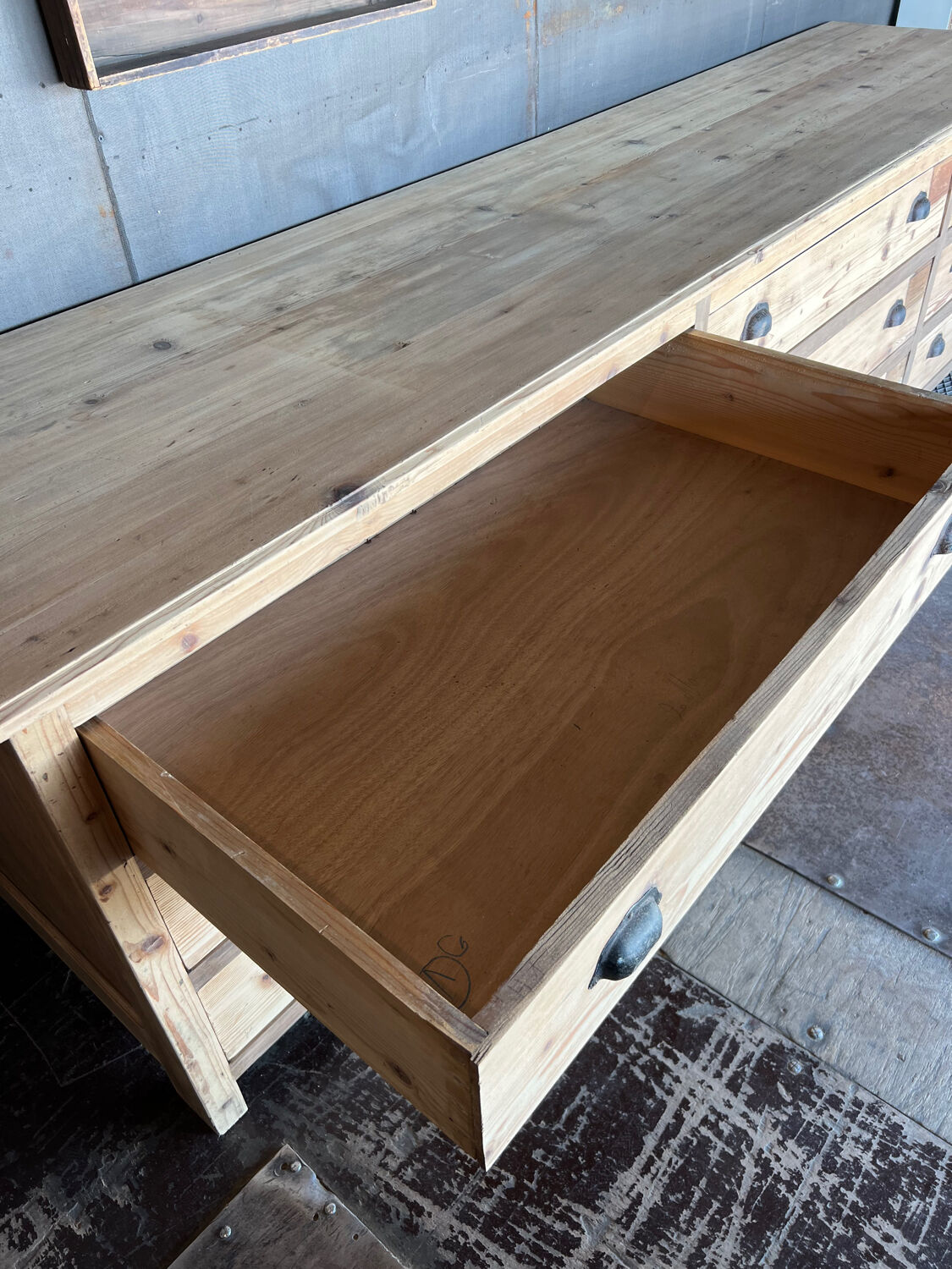 Antique draper's furniture