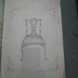 Framed engraving
