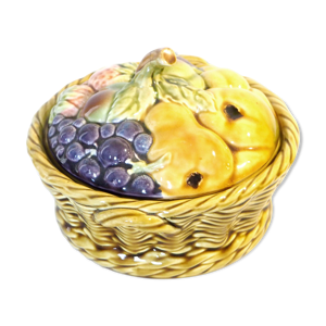 Bonbonnière en barbotine