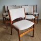 Set of 6 Scandinavian teak chairs Erik Buch model 89