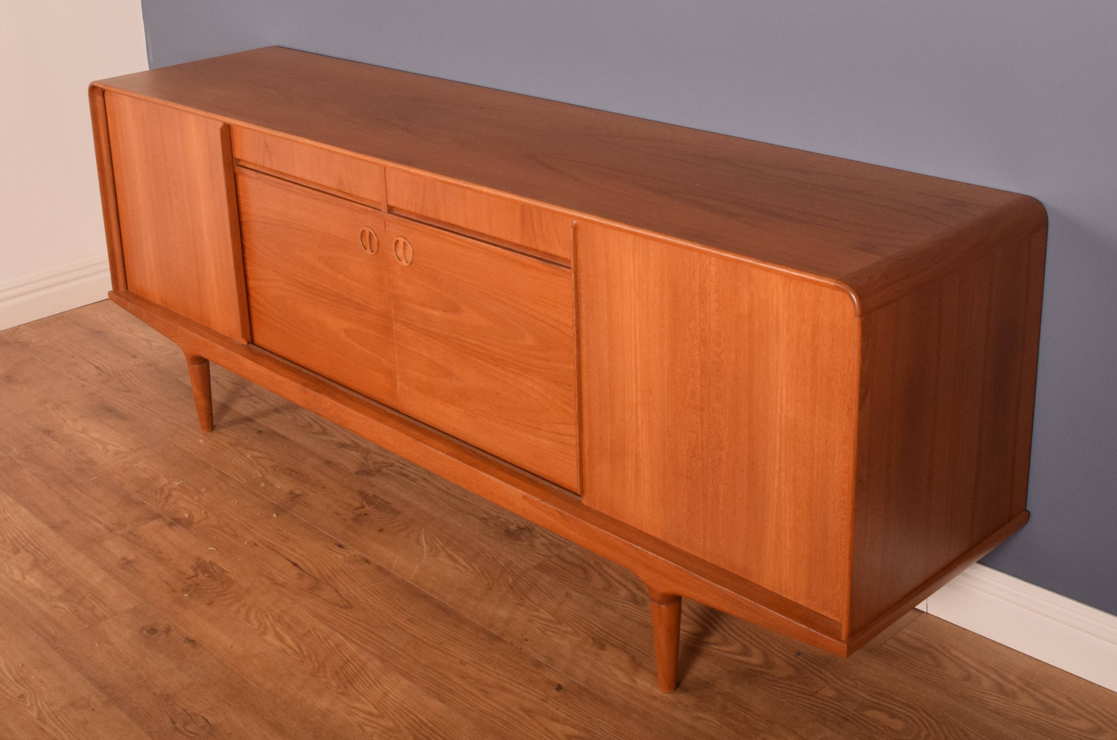 Restored Retro Teak Danish 1960s Clausen & Søn Sideboard