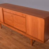Enfilade retro en teck  Clausen & Søn danois des années 1960