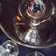 Crystal stemware service engraved flower 70s