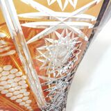 Bohemian crystal cut-glass Center