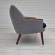 1960s, Danish sofa by Kurt Østervig model 58, completely reupholstered, furniture wool, teak wood.