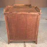 Old art deco teak display case
