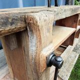 Oak carpenter's workbench