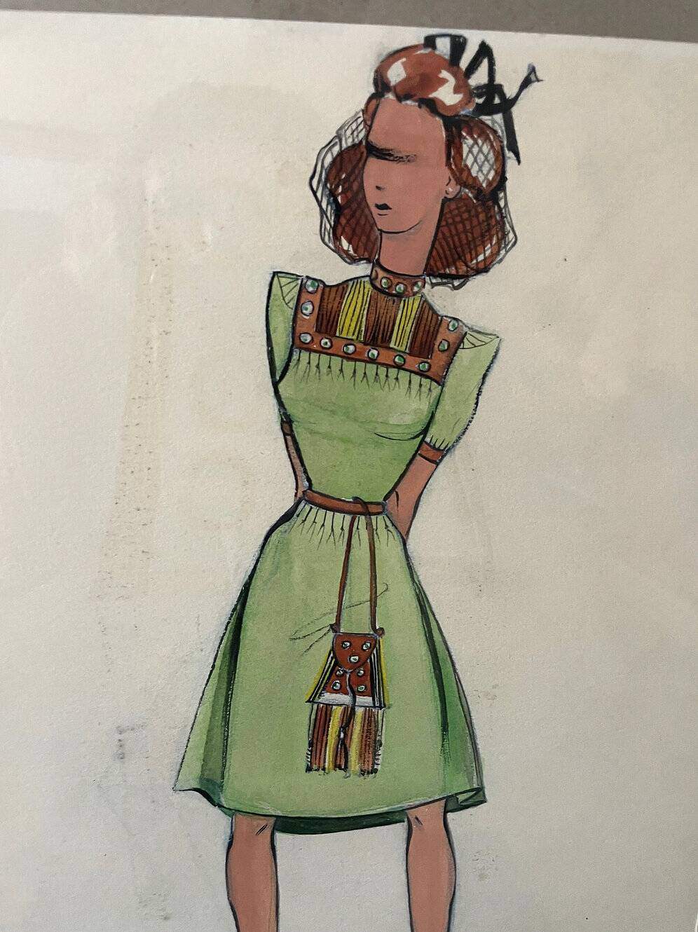 Fashion drawing G Mazoyer