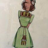 Fashion drawing G Mazoyer