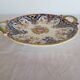 Small dish with handles in earthenware, rouen decoration