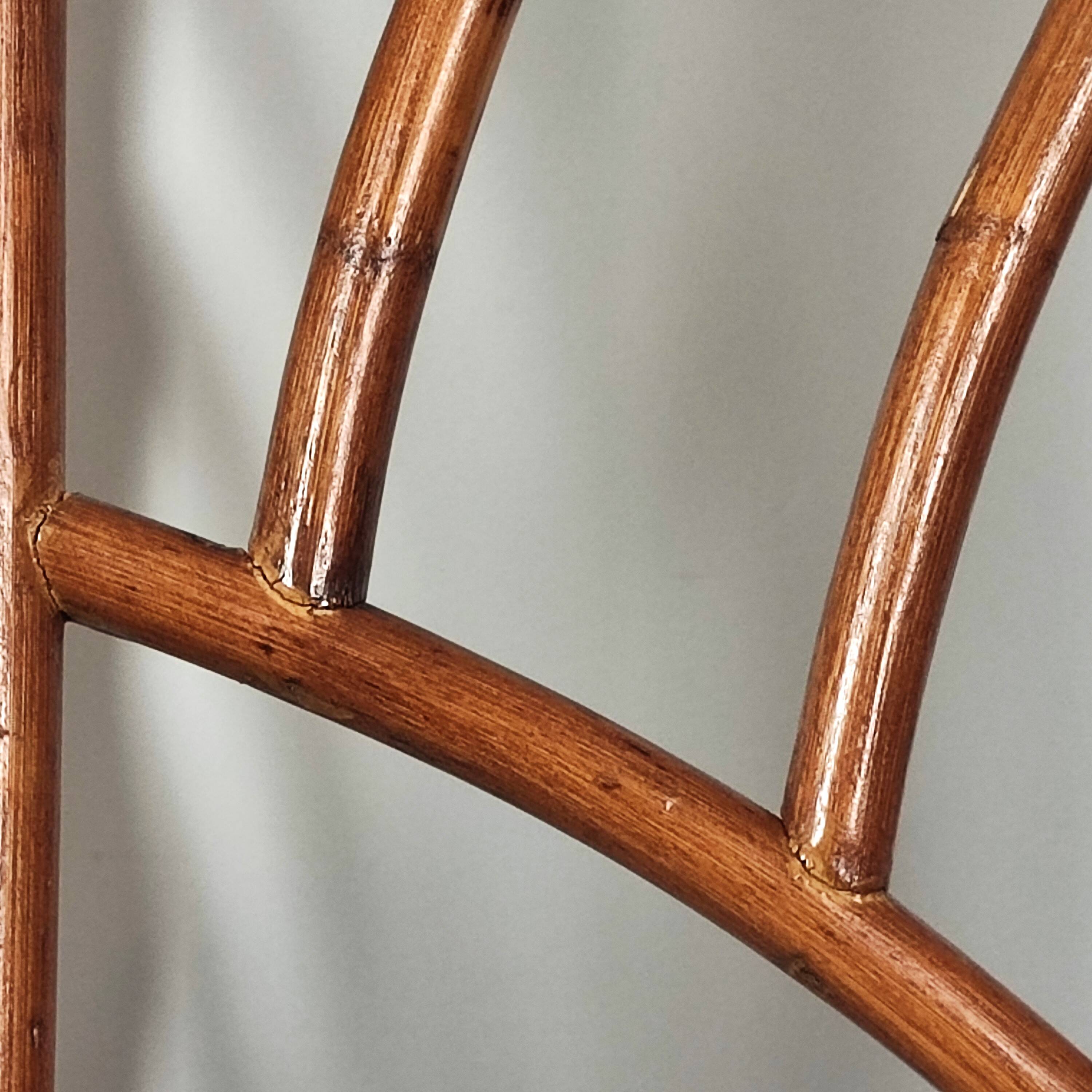Bamboo and rattan screen