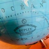 Globe world map of the 60s