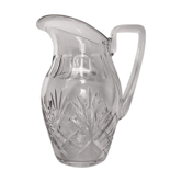 St. Louis crystal pitcher Chantilly model