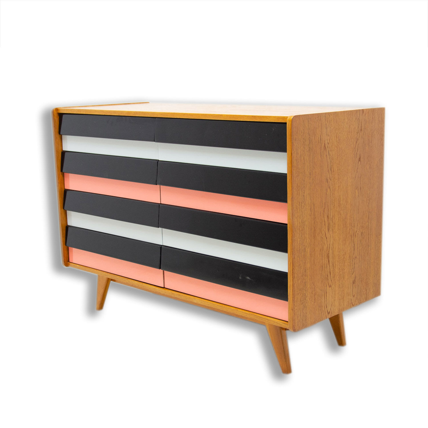 Mid century chest of drawers U-458 by Jiri Jiroutek Czechoslovakia, 1960´s