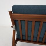 Scandinavian modern, teak lounge chair, Denmark, 1960’s