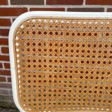 Set of 4 Cesca b32 model chairs in white