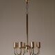 Chandelier with 8 fire french 50s - 60s