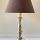 SILVER WOOD LAMP ACROPOLE Paris