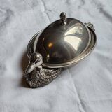 Vintage flat display for duck foie gras