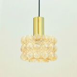 Mid-Century Space Age Bubble Glass Ceiling Light by H. Tynell for Limburg