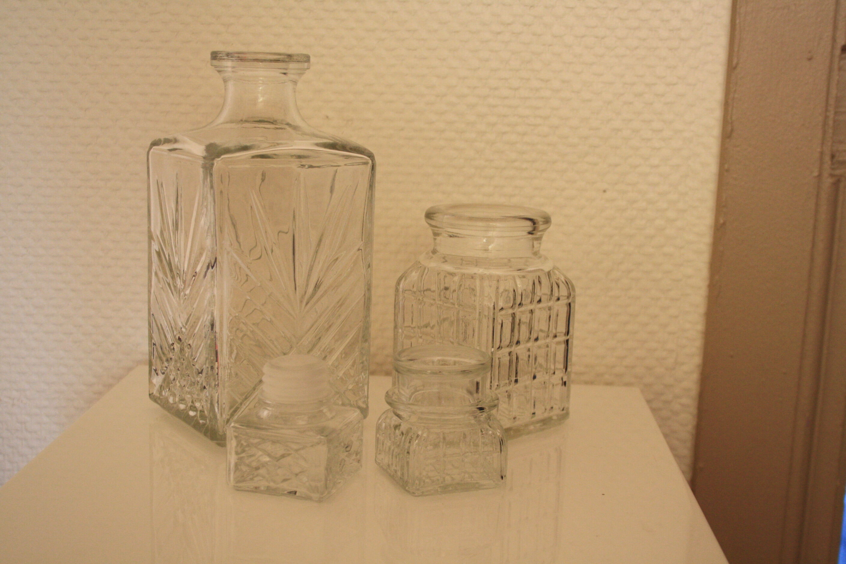 Old  decanters