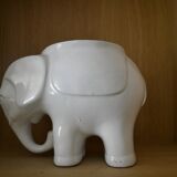 Cache-pot éléphant blanc