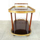 Neoclassical brass drinks trolley, 1960s