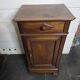 Table de chevet style Louis Philippe en noyer