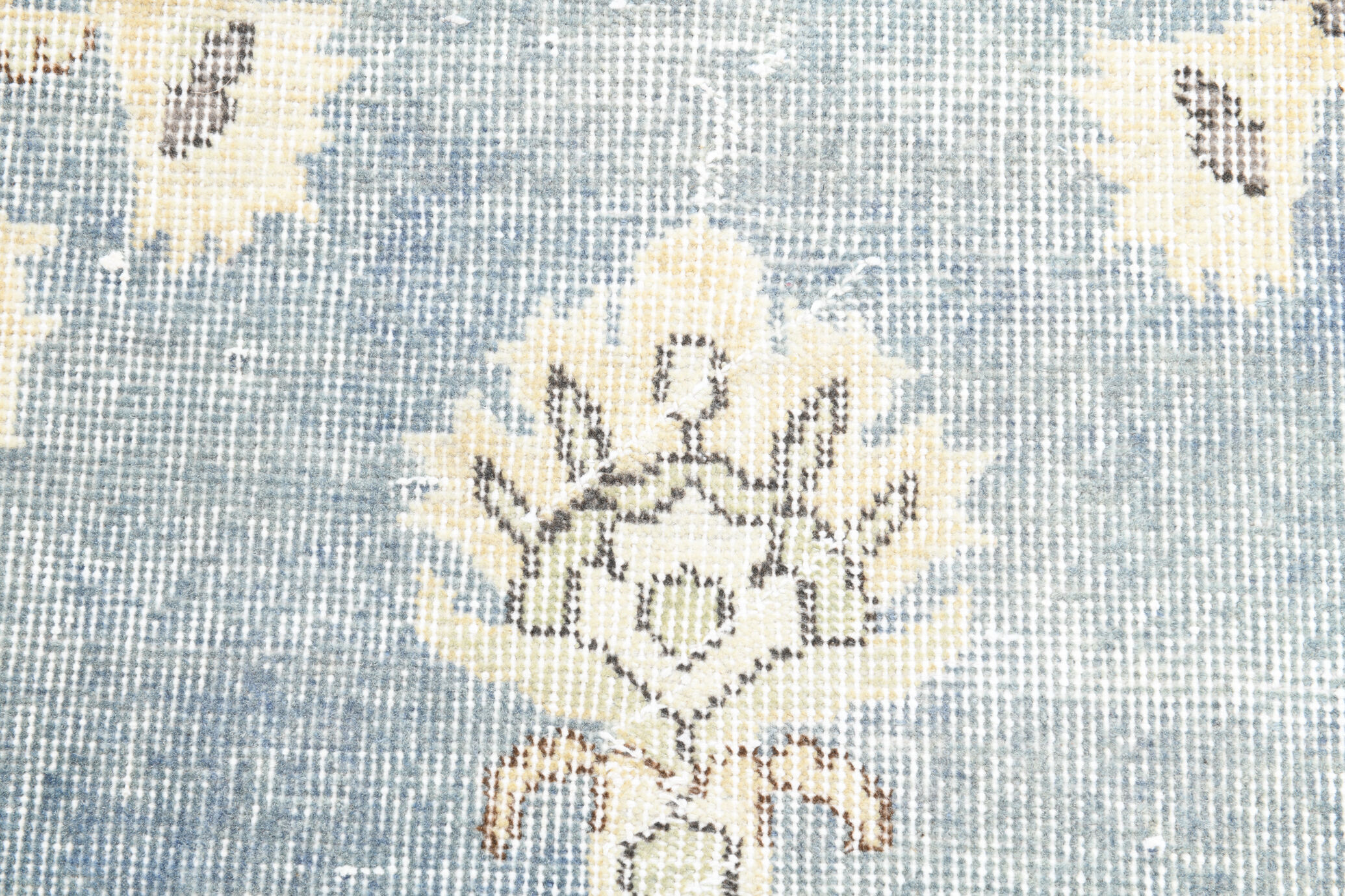 Classic soft blue carpets 216x117cm