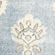 Classic soft blue carpets 216x117cm