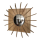 Wooden witch mirror
