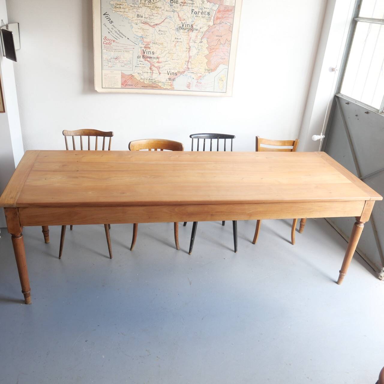 Renovated old farmhouse table