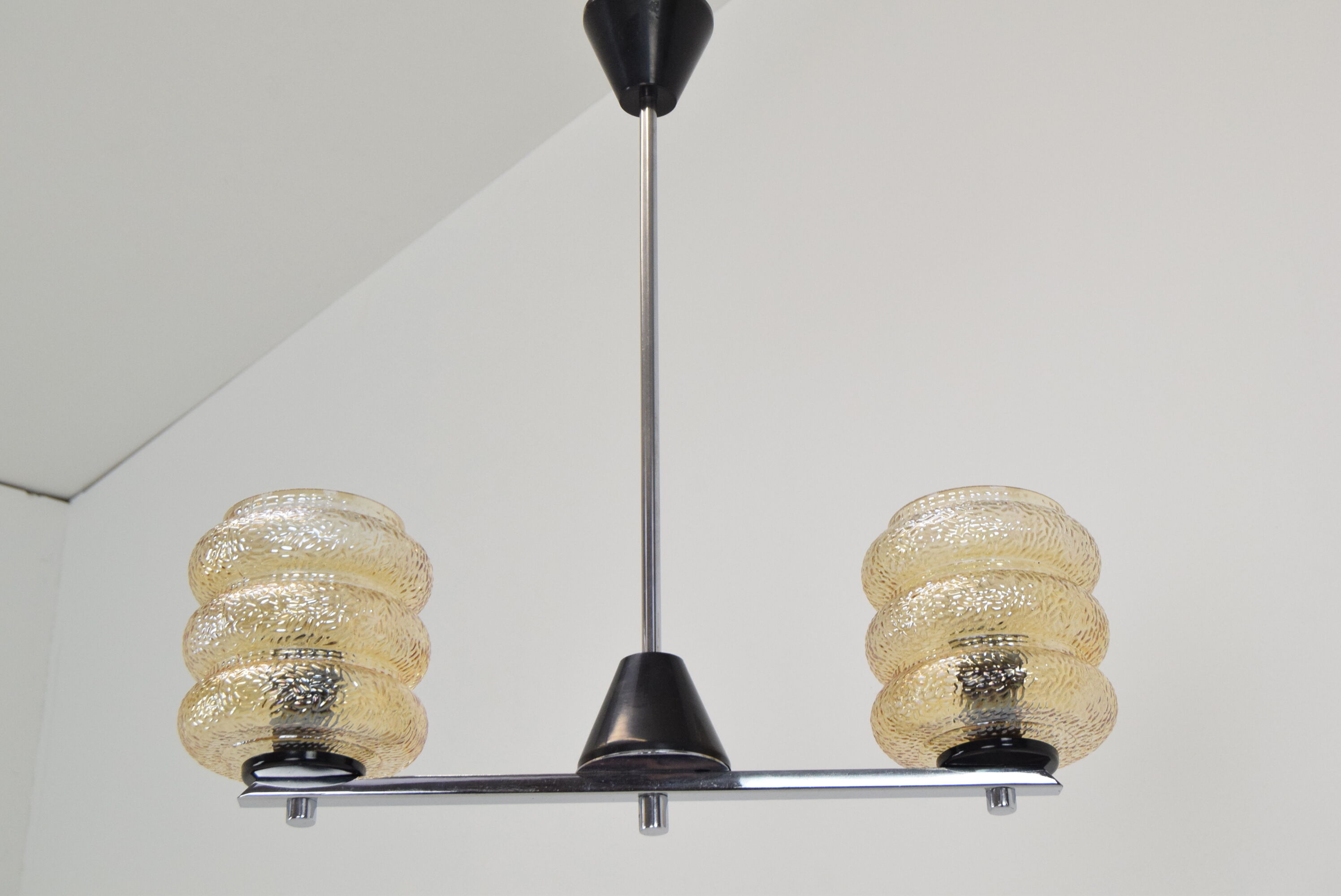 Mid-century Chandelier,Czechoslovakia,1960's.
