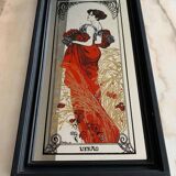 Alphonse Mucha mirrors “The 4 seasons”