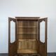 Vitrine de style Louis XV en Merisier