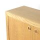 Compact oak buffet "Gehofen" - mid-century modern style - vintage