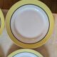 Six vintage dinner plates