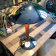 Vintage design liner mushroom table lamp